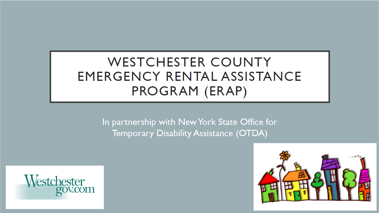 Westchester County Emergency Rental Assistance Program Presentation PNG