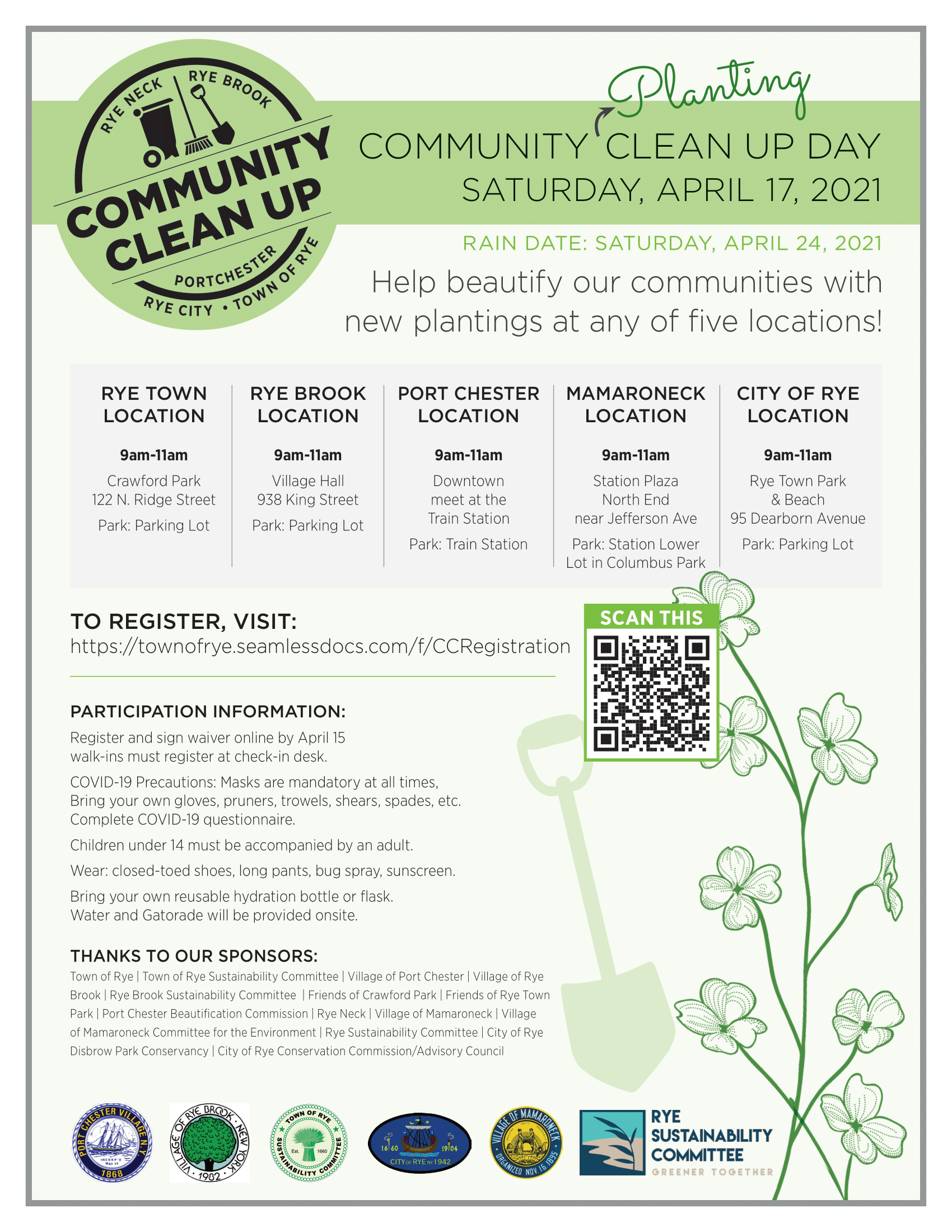 Rye Community Planting Clean Up Day