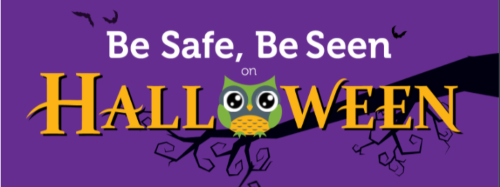 Be Safe Be Seen on Halloween SMALL PNG
