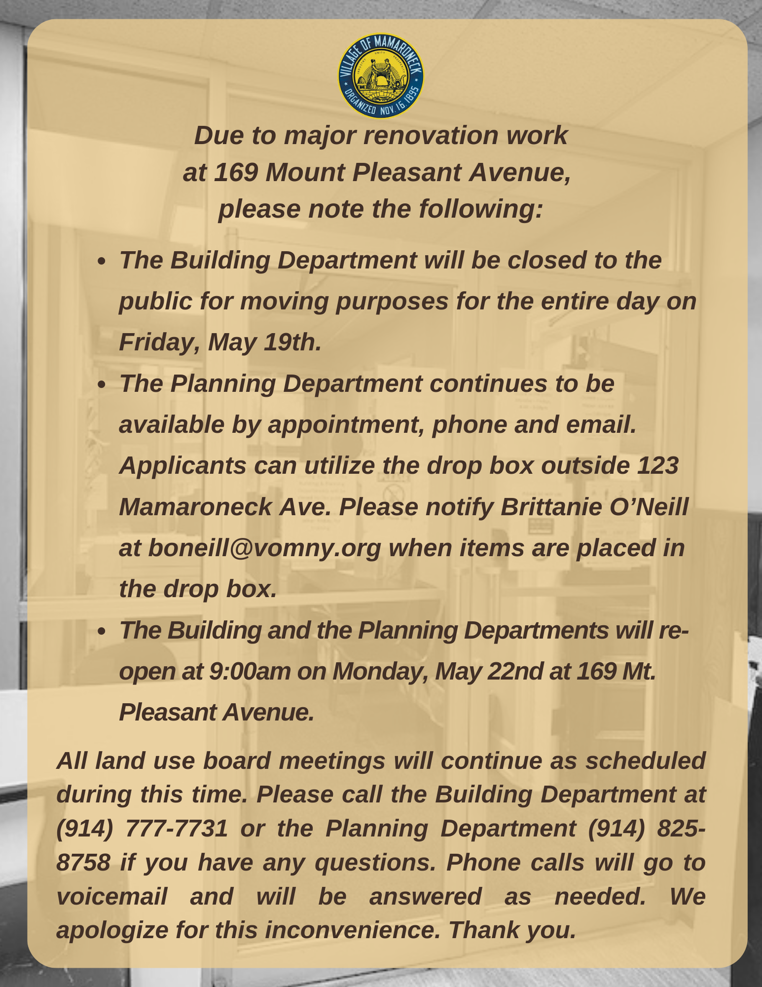 Building and Planning Depts 2023-05-18 Announcement PNG
