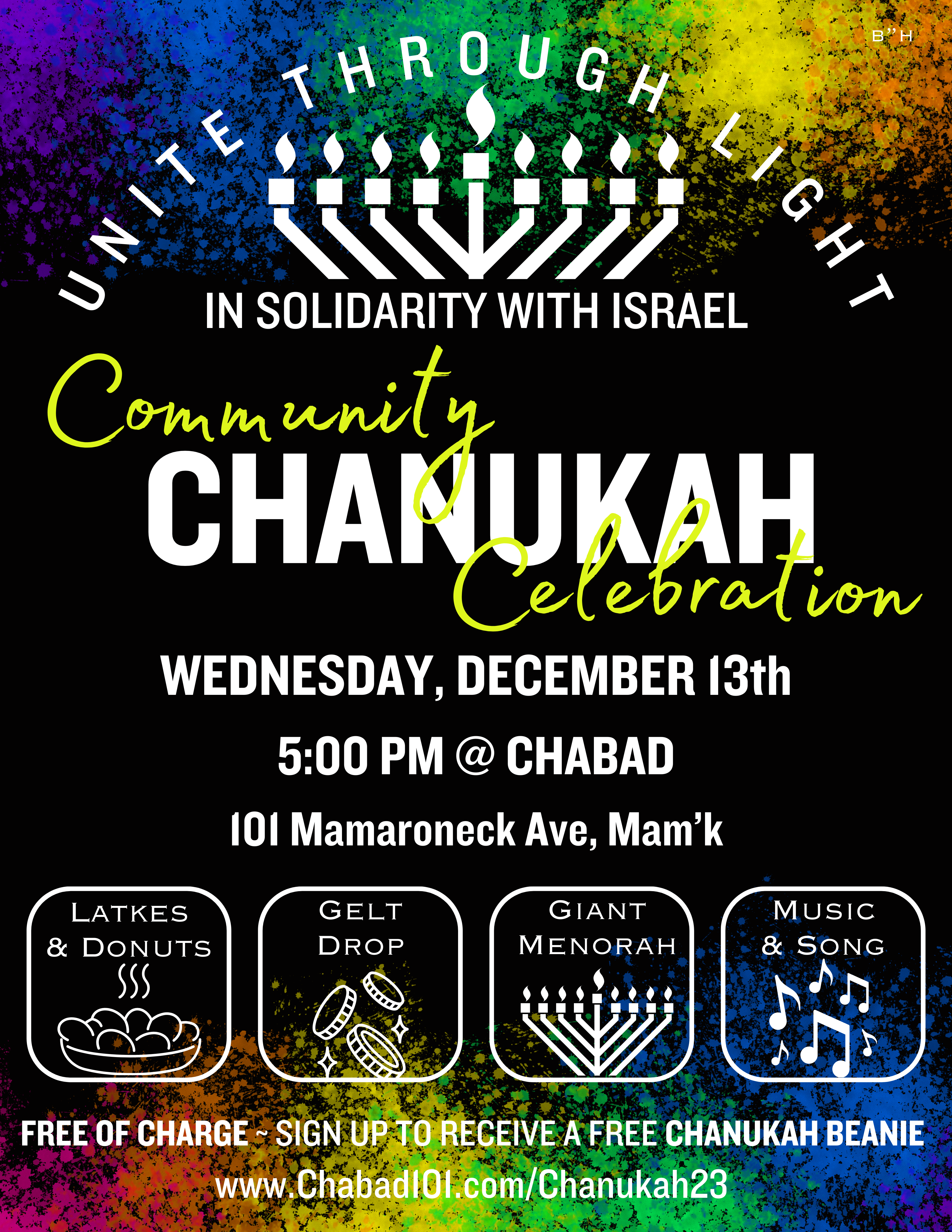 Chabad 101 Menorah Lighting
