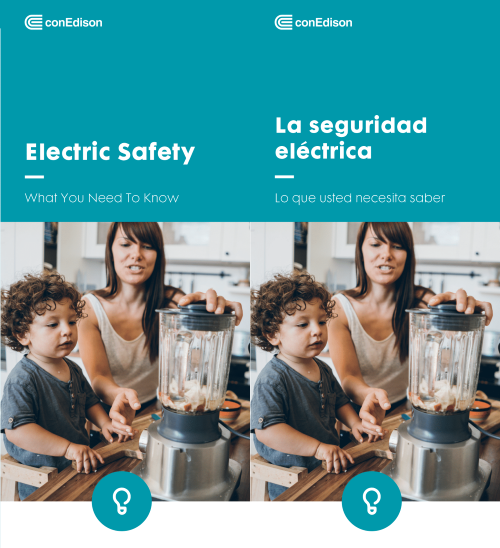 Electric Safety Combined English and Spanish SMALL PNG