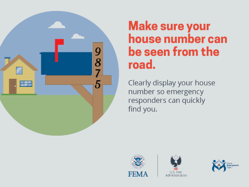 Make Sure Your House Number Can Be Seen from the Road SMALL PNG