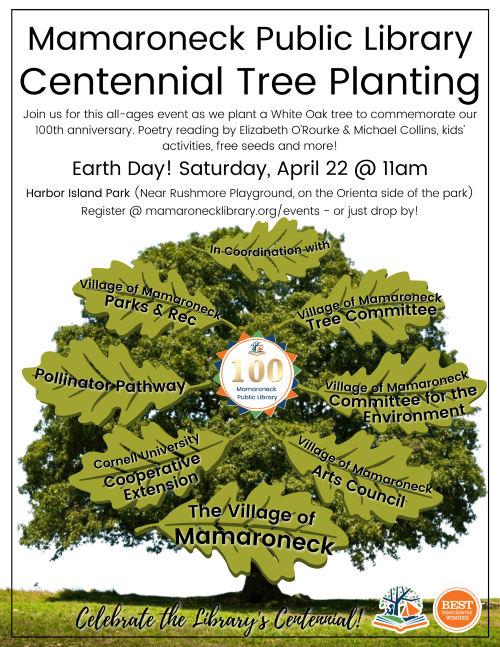 Mamaroneck Public Library Centennial Tree Planting 2022-04-22 SMALL PNG