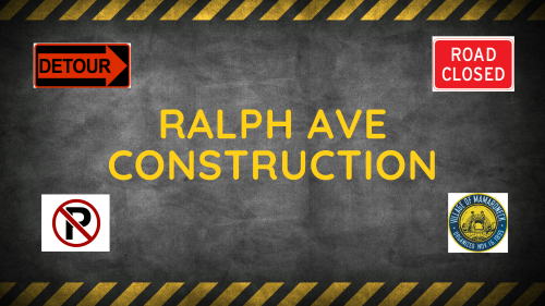 Ralph Avenue Traffic Announcement ENGLISH and SPANISH SMALL PNG