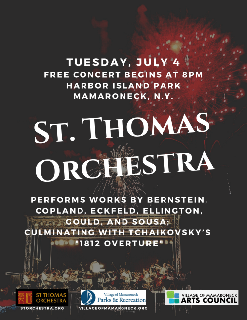 St. Thomas Orchestra FREE July 4th Outdoor Concert SMALL PNG