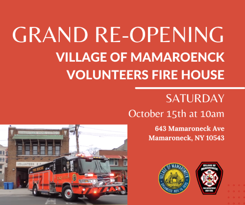 Volunteers Grand Re-Opening Announcement Graphic SMALL PNG