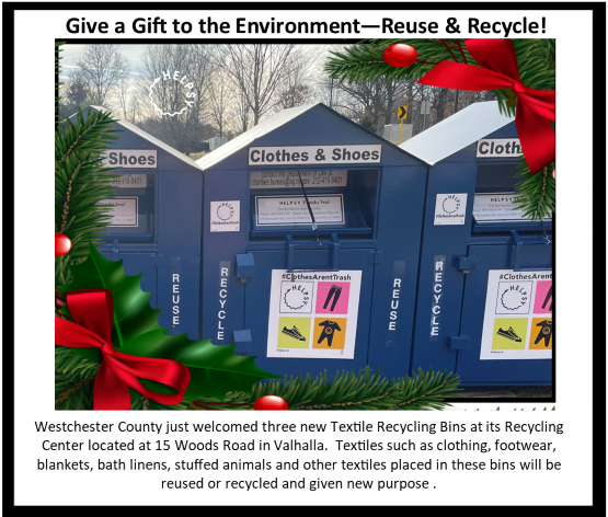 Westchester County Textile Recycling Bins PNG