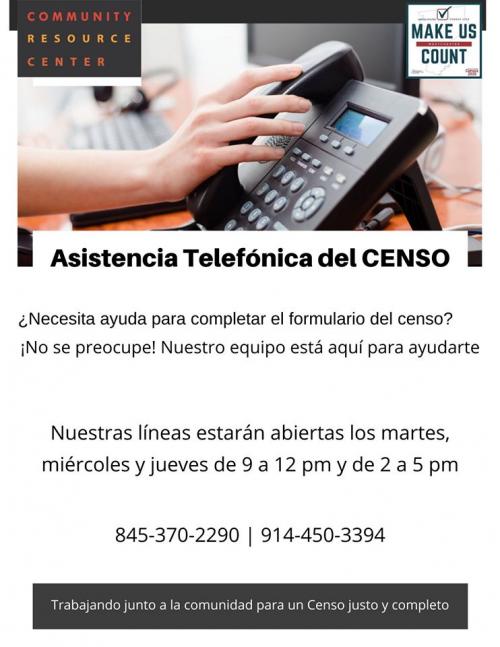 CRC Census Hotline Flyer SPANISH