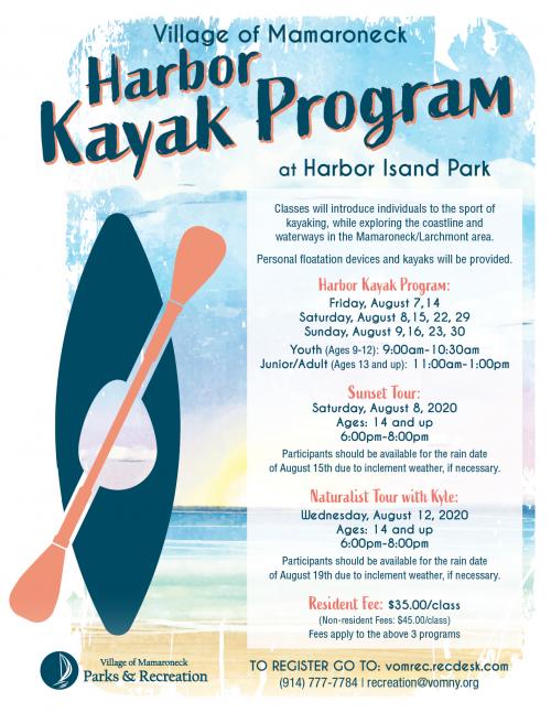 Harbor Kayak Program 