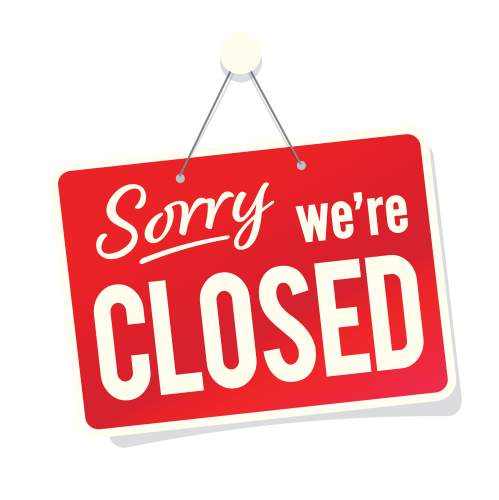 Early closing. Sorry we are closed. Close. Sorry we're closed Vintage Wood Herbs.