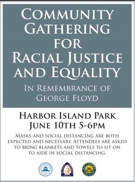 Community Gathering for Racial Justice and Equality in Remembrance of George Floyd